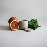 Grapefruit + Basil Concrete Candle