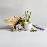 Sunday Morning Concrete Candle