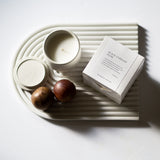 Black Currant Plum Concrete Candle