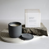 Teakwood + Bergamot Concrete Candle