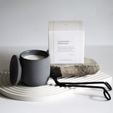 Teakwood + Bergamot Concrete Candle