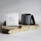 Teakwood + Bergamot Concrete Candle
