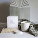Sunday Morning Concrete Candle