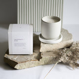 Grapefruit + Basil Concrete Candle