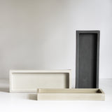 Large Rectangle Concrete Tray