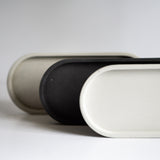 Large Oval Concrete Tray