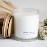 I Promise Not to Watch Our Show Without You