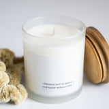 I Promise Not to Watch Our Show Without You, Valentine Gift, Gift for Her, Funny Candle, Gift for Him, Boyfriend Gift, Girlfriend Gift