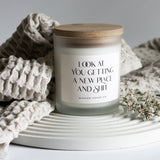 Getting a New Place, Housewarming Gift, Closing Gift, New House Gift, Housewarming Gift Basket, Best Friend Candle, Soy Wax Candle