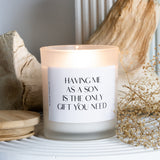 Having Me as a Son is the Only Gift You Need, Mothers Day Gift, Gift From Son, Funny Candles, Birthday Candle, Mom Gift, Gift for Mom