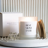 Best Mom Ever, Mothers Day Gift, Gift for Mom, Mothers Day Candle, Mom Candle, Gift from Daughter, Gift From Son, Mom Birthday Gift