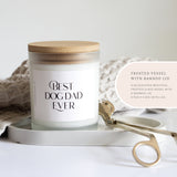Best Dog Dad Ever, Dog Dad Gift, Dog Lover, Dog Owner Gift, Gift for Dad, Funny Candles, Dog Christmas Gift, Dog Birthday