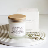 I Smile Because You're My Father, Fathers Day Gift, Gift for Him, Dad Gift, Funny Candles, Personalized Gift, Gift from Daughter