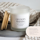 Grandpa Warning May Nap Suddenly At Any Time, Grandpa Gifts, Great Grandpa, Fathers Day Gift, Funny Candles, Nap Gifts, Grandpa Birthday