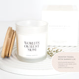 Worlds Okayest Mom, Mom Gifts, Funny Candles, Gift for Her, New Mom Gift, Personalized Gift, Mom Life, Funny Gifts, Mom Birthday Gift,