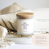Like Father Like Son (Oh Crap), Fathers Day Gift, Gift from Son, Funny Candles, Dad Gift, Gift for Him, Dad Birthday Gift, 50th Birthday