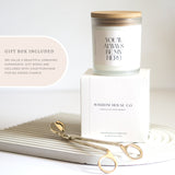 Like Father Like Son (Oh Crap), Fathers Day Gift, Gift from Son, Funny Candles, Dad Gift, Gift for Him, Dad Birthday Gift, 50th Birthday