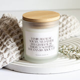 I Smile Because You're My Father, Fathers Day Gift, Gift for Him, Dad Gift, Funny Candles, Personalized Gift, Gift from Daughter