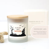 Personalized Family Halloween Candle, Halloween Gift, Personalized Candle, Halloween Decor, Funny Halloween, Halloween Gifts, Fall Candle