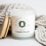 First Christmas Candle, Couples Christmas, New Home Gift, Realtor Gift, Housewarming Candle, Christmas Wedding, Couples Gift, Winter Wedding