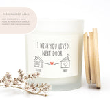 I Wish You Lived Next Door, Best Friend Gift, Sister Gift, Long Distance Gift, State to State, Moving Away Gift, Friend Moving