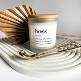 Boss Candle, Funny Candle, Gift for Boss, Gift from Employee, Boss Gift, Office Party, Appreciation Gift, Thank You Gift, Gift for Him