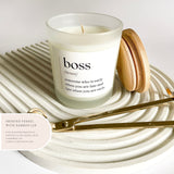 Boss Candle, Funny Candle, Gift for Boss, Gift from Employee, Boss Gift, Office Party, Appreciation Gift, Thank You Gift, Gift for Him