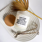 I Survived Another Meeting that Should Have Been an Email, Boss Gift, Gift for Coworker, Funny Candle, Gift for Him, Boss Day, Office Gifts