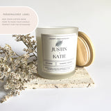 Anniversary Candle, Personalized Gift, Wedding Anniversary, Gift for Him, Gift for Her, Gift for Boyfriend, Gift for Girlfriend