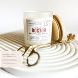 Phd Graduation Gift, Doctor Gift, Candle Gift Box, Gift for Doctor, Gift for Him, Medical School, Future Doctor, Doctor Graduation