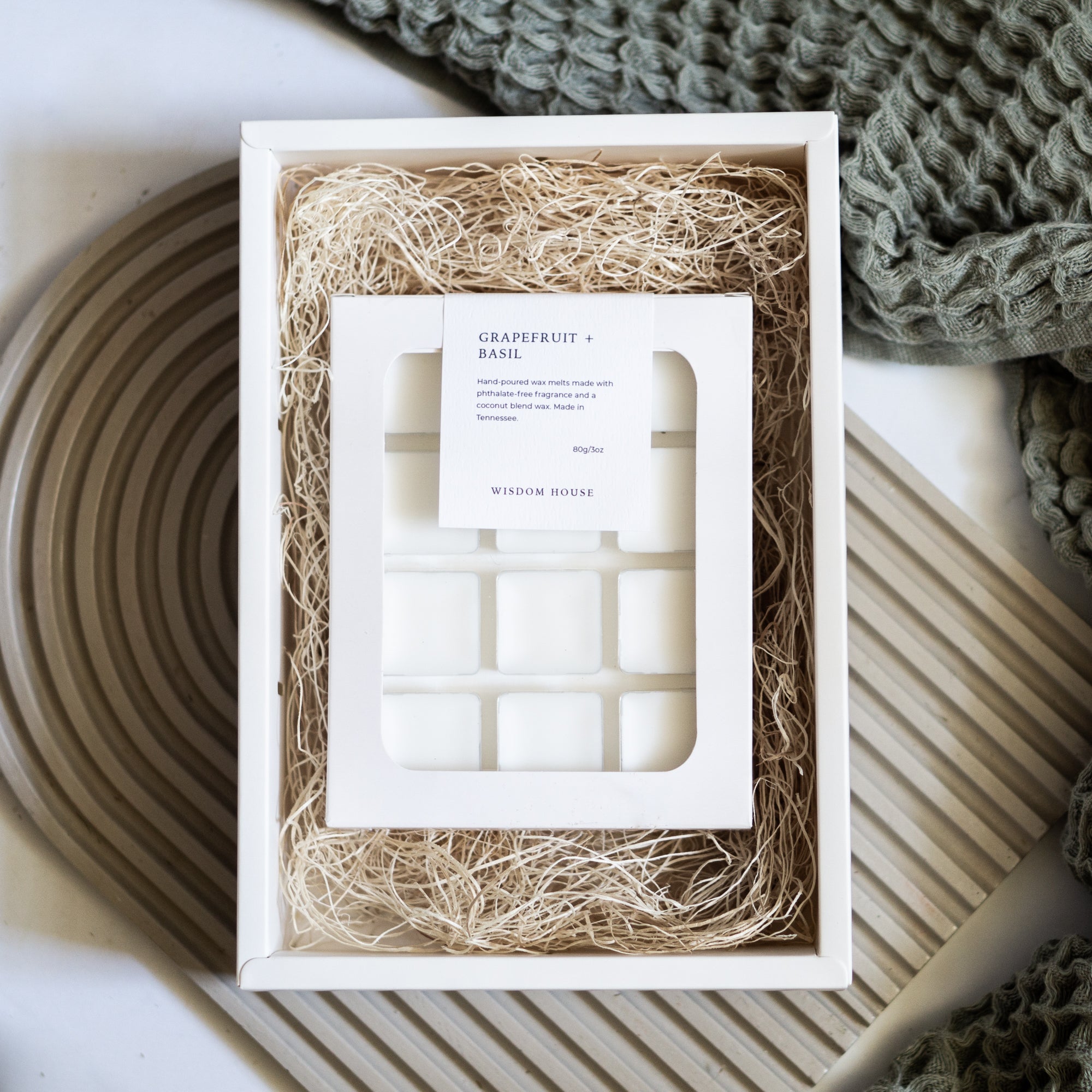 Grapefruit + Basil Wax Melts – Wisdom House Co