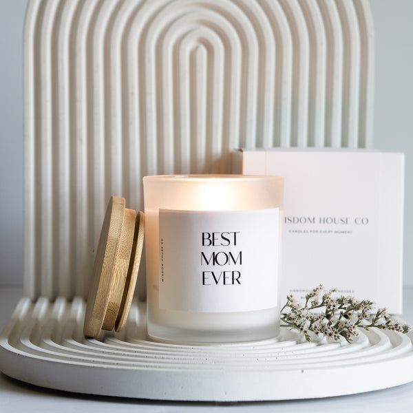 Best Mom Ever, Mothers Day Gift, Gift for Mom, Mothers Day Candle, Mom Candle, Gift from Daughter, Gift From Son, Mom Birthday Gift