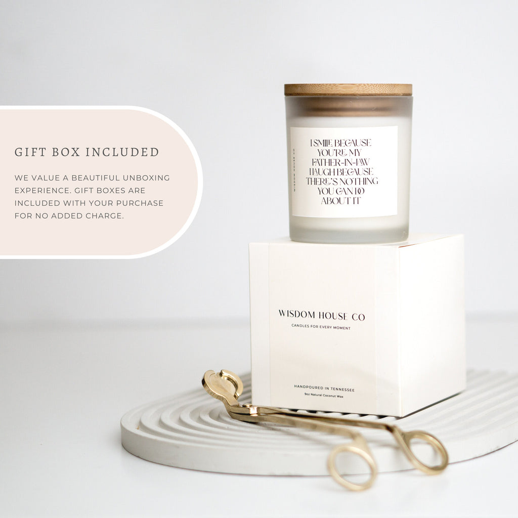 I Smile Because You're My Father In Law, Father In Law Gift