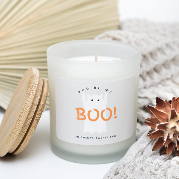 You're My Boo, Halloween Gifts, Cute Ghost, Fall Candle, Halloween Decor, Best Friend Gift, Funny Candle, Boyfriend Candle