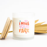 I Miss Your Face, Best Friend Gift, Long Distance Gift, I Miss You Gift, Best Friend Candle, Personalized Gift, Friendship Gift, Funny Candl